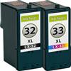 TonerPartner Compatibile con la cartuccia della testina di stampa Lexmark 18CX032E / 32HC nera