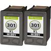 TonerPartner Salva set Sostituisci HP CH563EE / 301XL Include 2 cartucce per testine di stampa