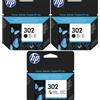 HP Cartucce originali HP 302 F6U66AE F6U65AE Set di 3 Multicolor