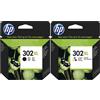 HP Cartuccia originale HP F6U67AE + F6U68AE / 302XL Multipack