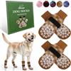 EXPAWLORER Calzini per cani per evitare di leccare le zampe, scarpe per animali domestici per pavimentazione calda, stivaletti antiscivolo per pavimenti in legno, stivali e protezioni per zampe per