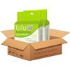 Dr. Graf Tofu Lettiera per gatti, 100% naturale, innovativa, inodore, completamente solubile in acqua, biodegradabile, senza polvere, estremamente assorbente e ad asciugatura rapida (2 x 2,5 kg)