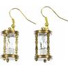 Miniblings clessidra orecchini fa timer temporizzatore gancio uovo orologio d'oro - gioielli moda in argento a mano I orecchini orecchini
