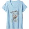 Looney Tunes Wile E Coyote Guitar Maglietta con Collo a V