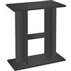 AQPET E-CABINET Supporto per Acquari a Libreria in Legno, Nero