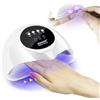 JODSONE Lampada LED per unghie, design 2 in 1 per unghie e smalto gel, asciugatura rapida, con 4 timer e sensore intelligente