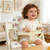 ADDLIVE Cuscini per Seggiolone Tripp Trapp Stokke, ADDLIVE 2 Metodi di Installazione, Sfoderabili e Lavabili, Fissati con Velcro, (Orso dei fiori)