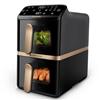 Philips - Friggitrice Airfryer Serie 4000 Da 10l Na462/70-nero/rame