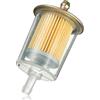 C-FUNN 8Mm 3/8 di Pollice Linea di Tubi Filtro Carburante in Linea Olio Gas Benzina Motociclo Camion Universale