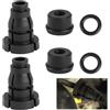 OddMart Kit di riparazione universale da 6 pezzi per cilindro maestro e slave di freno e frizione con clip per giunti tubi dell'olio, sigilli e guarnizioni, 1K0798741 per VW Golf Bora Santana Polo Jetta Skoda
