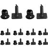 C-FUNN 10Pcs Tetto Interni Trim Striscia Pannello Linning Montaggio Clip Fof VW T5 Transporter