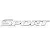 C-FUNN 3D Sport Cromo ABS Auto Tronco Distintivo Emblema Decor Decalcomanie Sticker
