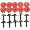 C-FUNN 20X Piastra di Copertura del Motore Clip Viti Inferiore Scudo Protezione per Ford Focus C-Max