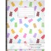 CreateSpace Independent Publishing Platf Blanko Notizbuch - A4-Format, 100+ Seiten, Soft Cover, Register, „Gummibären" - Original #GoodMemos Blank Notebook - Perfekt als Zeichenbuch, Skizzenbuch, Sketchbook, Leeres Malbuch