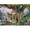 AveJoys Puzzle per adulti 1000 pezzi lupi nella foresta 70x50 cm puzzle per adulti gioco educativo sfida giocattolo 1000 pezzi puzzle per adulti bambini