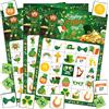Huxolynifty Gioco del Bingo di St. Patrick's Day-37 pezzi Giocatori Game di Bingo di Giorno di San Patrizio Giochi e Attività la Famiglia St. Patrick's Day Decorazione per Feste