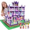 Anby families Casa delle Bambole per Bambina, DIY Giocattoli di Finzione 3-8 Anni - Case delle Bambole Perfetti