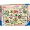 Ravensburger, Puzzle 1000 Pezzi, Meravigliose falene, Puzzle per Adulti, Puzzle Animali, Stampa di Qualità, 16874 3, Multicolore