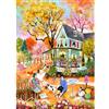 HUADADA Puzzle da 500 pezzi, puzzle classici, puzzle per tutta la famiglia per donne, regali per uomini, 500 puzzle, per adulti, sole caldo