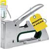 Rapid R14 PRO Graffatrice Manuale per Graffe per n. 140, Dotata di Impugnatura Ergonomica, Parti Interne in Acciaio, Adatta a Lavori di Tappezzeria, Realizzata in Svezia (5001670)