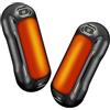 Scaldamani Ricaricabili TIEMA 2 Pezzi: Elettrici Portatili Con 3 Livelli Di Calore Fino A 50°C, Durata 20 Ore, Design Magnetico 2 In 1 Per L'inverno
