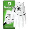 FootJoy WeatherSof, guanto da golf da uomo, bianco/nero, mano sinistra (per golfista destrorso), XXL EU