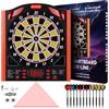 WIN.MAX Set professionale di freccette elettroniche da 1 a 8 giocatori con 12 freccette le