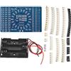 PATIKIL 12 set Saldatura Esercitazione Scheda Elettronica Kit SMT LED Luce | Prototipo PCB Scheda, Saldatura Circuito Insegnamento, Fai-da-Te, per Principianti Esperimento