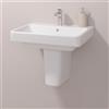 Ideal Standard Basento semicolonna per lavabo, K889201, Basento bianco [Lavabi > Accessori Lavabo]