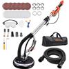 VEVOR Levigatrice Cartongesso per Pareti, Levigatrice per Cartongesso Elettrica da 1010 W, Strumento per Levigatura di Soffitti Pareti 7 Velocità Regolabili 1000-2200 giri/min, Asta Estensibile