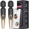marielove Magic Wand Vibratore senza fili per donne - Massaggiatore con stimolazione del clitoride e batteria - 10 modalità, giocattolo sessuale per coppie & solista