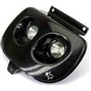 ONE BY CAMAMOTO MASCHERA FARO anteriore ALOGENA di colore NERA compatibile con MBK BOOSTER SPIRIT/YAMAHA BWS anno dal 1994 al 2003