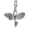 Harry Potter Licenza ufficiale Harry Potter Sterling Silver Charm chiave clip-on di volo