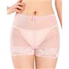 Satini Bellissmi Sottogonna in Maglia di Nylon Francese (Rosa Pastello, XL)