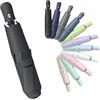 Impervius Patronum Ultraleggero Ombrello Pieghevole da Viaggio Automatico Mini Portatile UPF 50+ - con 6 Stecche Lega Alluminio per Uomo,Donna(Sole/Pioggia, Chiusura Rapida, Compatto Tascabile)