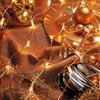 Hellum microrete luminosa 2x1m, 160 luci trasparenti a filamento, calde, corrente 220V, interno IP20, cavo trasparente, soggiorno, decorazione, albero di Natale, <59lm 583205
