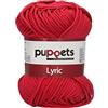 Puppets 4572008 - 00258 uncinetto Filati, Cotone, rosso