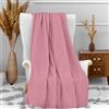 Soleil d'ocre, Coperta, coperta Microfibra 120x160 cm COCOONING rosa antico