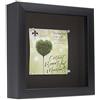 Lawrence Frames Boxes Cornice Shadow Box, polistirolo, Nero, 20,3 x 20,3 cm