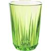 APS 10534 Bicchiere CRYSTAL, 150 ml, Tritan, riutilizzabile, infrangibile, Made in Germany, verde