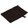 Gözze - Guanto da Bagno, Set da 4 Pezzi, Morbido e Assorbente, 100% Cotone, 16 x 21 cm - Cioccolato