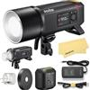 GODOX AD800 Pro AD800Pro 800Ws Outdoor Flash Strobe,2.4G TTL 1/8000 HSS,0.01-1.5s Recycle Time,10-stop range(1/512-1/1),300 Full Power Pop for Canon Sony Nikon Fujifilm Olympus Panasonic Pentax Leica