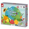 Janod - Gioco di società 2 in 1 Veggie Planet - Gioco Ludo-Educativo - Conoscere Frutta e Verdura - Fabbricato in Francia - Collaborazione WWF - Cartone Certificato FSC - Dall'Età di 5 Anni, J08640