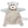 NICI Finni 62983 - Morbido orsetto doudou per neonati e bambini piccoli, unisex, 20 x 17 cm, grigio