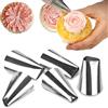 Set di 24 beccucci in acciaio inox senza cuciture per