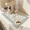 ZVO Tappetino Scolapiatti, Tappetino da Csuper Assorbente, Tlavandino Cucina, Tappetino da Caffè ad Asciugatura Rapida, Tappetino in Gomma Antiscivolo Cucina 40 x 50 cm-3