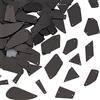 PH PandaHall 180pz Specchio da Cucire su Strass Mix Flatback Acrilico da Cucire Pietra Nero Acrilico Specchiato Strass Perline per Festival Party Costume Abito Borse Cappelli Decorazione di Indumento