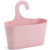 stardis - Portaoggetti da doccia con gancio per appenderlo, mensola per doccia o bagno, pensile, rosa
