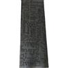 LaVelahome Tappeto Cucina Living con Scritte Nero Grigio - Passatoia Antiscivolo Assorbente Lavabile in Lavatrice - Runner Personalizzabile - Made in Italy (50 x 300)