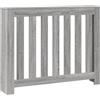 vidaXL Copertura Termosifone Grigio Sonoma 104x20x82 Legno Multistrato